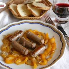 Salsiccia e peperoni