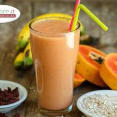 Smoothie Banana e Papaya