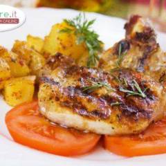 Braciole alle Erbe con Patate