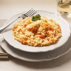 Risotto con Zucca, Mele Renette e Amarone