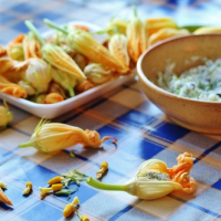 50 gr di Fiori di Zucca con le Zucchine