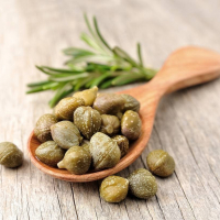 1 Cucchiaio Raso Di Capperi Dissalati