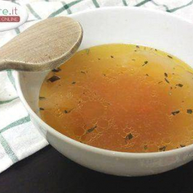 1 bicchiere di Brodo vegetale