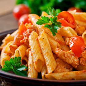 160 gr.di Pasta tipo penne
