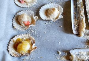 Canestrelli e cannolicchi al forno preparazione 6