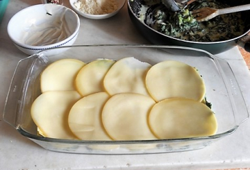 Lasagne con cime di rapa   preparazione 9