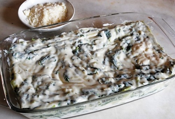 Lasagne con cime di rapa   preparazione 11