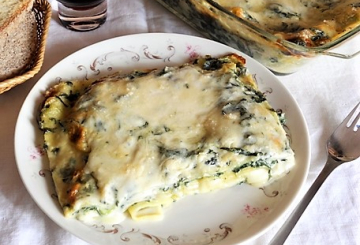 Lasagne con cime di rapa   preparazione 14