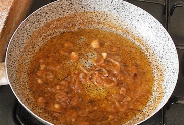 Filetti di scorfano con salsa di pompelmo rosa preparazione 6