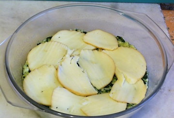 Timballo di riso e spinaci  preparazione 4