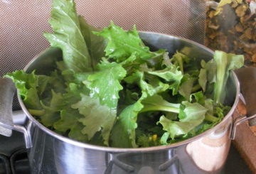 Orecchiette risottate alle cime di rapa    preparazione 0