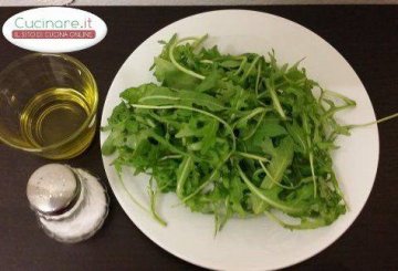 Crema di rucola preparazione 0