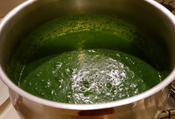 Crema di spinaci preparazione 6