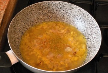 Gamberi alla salsa di arancia con semi di senape preparazione 2