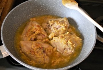 Sovracosce di pollo alla salsa di senape e semi  preparazione 4