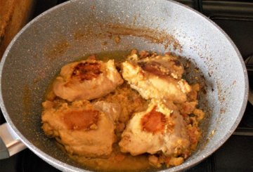 Sovracosce di pollo alla salsa di senape e semi  preparazione 5