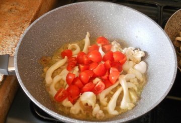 Spaghetti alla pescatora    preparazione 3