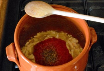 Trippa al rosso della nonna preparazione 3