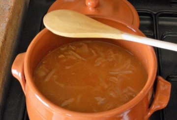 Gulasch di manzo e cipolle preparazione 8