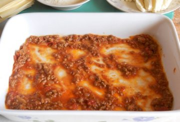 Lasagne alla luganega e fiordilatte preparazione 4