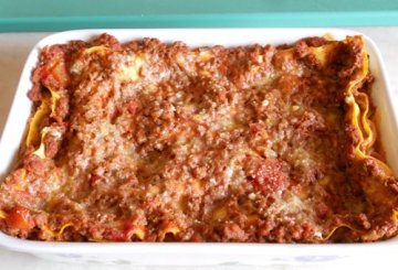 Lasagne alla luganega e fiordilatte preparazione 7