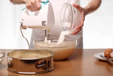 Torta con cuori preparazione 0