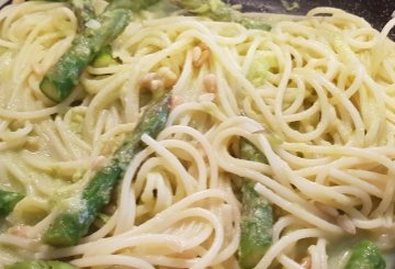 Spaghetti Con Asparagi preparazione 8