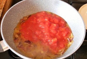 Cordelle con lupini di mare al rosso preparazione 3