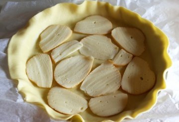 Crostata dolce salata di coste e scamorza affumicata  preparazione 0