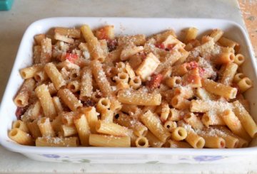 Pasta al forno allo speck preparazione 3