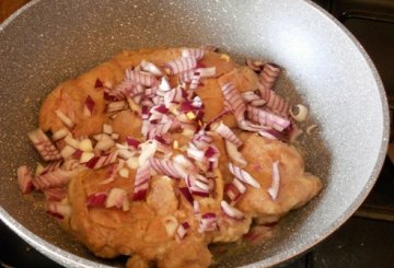 Ossibuchi al vino rosato preparazione 2