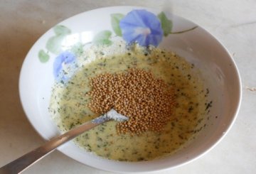 Polpette in salsa di senape preparazione 1