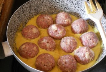 Polpette in salsa di senape preparazione 6