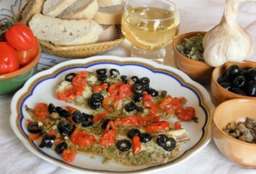 Sogliole alla mediterranea preparazione 4