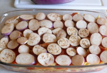 Parmigiana di pasta e melanzane  preparazione 8