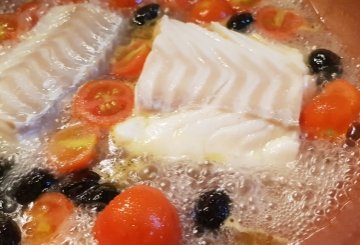Merluzzo in padella preparazione 5