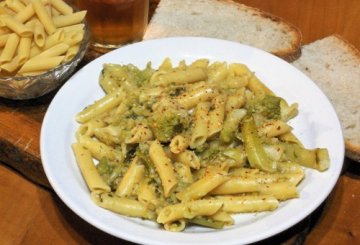 Penne risottate al broccolo piccante preparazione 6