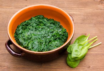 Frittata di spinaci preparazione 1