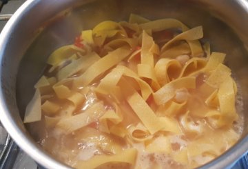 Pasta e ceci alla napoletana preparazione 4