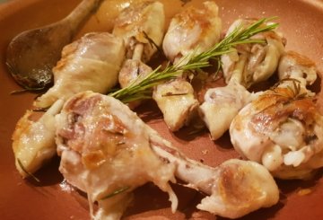 Fusi di pollo in padella preparazione 4