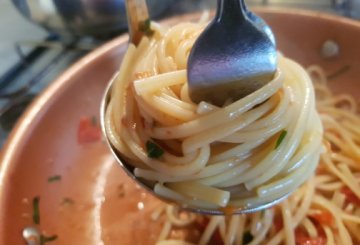 Linguine agli scampi preparazione 4