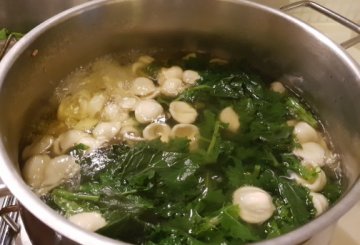 Orecchiette con le cime di rapa preparazione 6