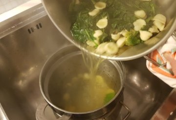 Orecchiette con le cime di rapa preparazione 7