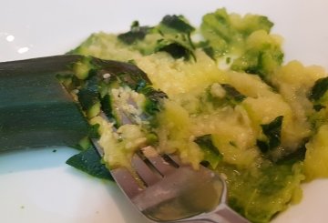 Risotto con zucchine preparazione 1