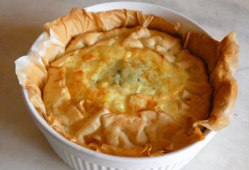 Torta Rustica Con Agretti preparazione 6