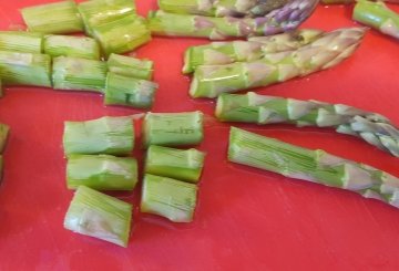 Asparagi In Padella  preparazione 1