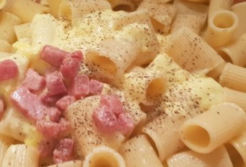 Carbonara di uova sode preparazione 4