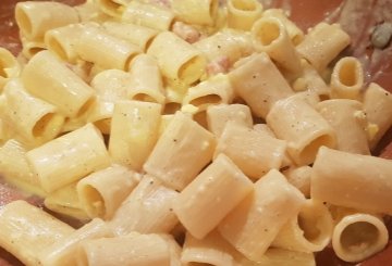 Carbonara di uova sode preparazione 5