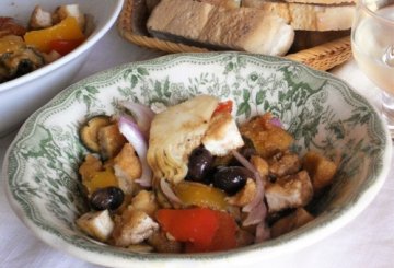 Insalata di pollo in agrodolce preparazione 5