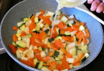 Padellata Di Verdure Al Limone preparazione 3